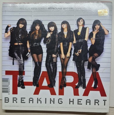 T-ARA [Breaking Heart] All Member Autographed Signed Album TARA