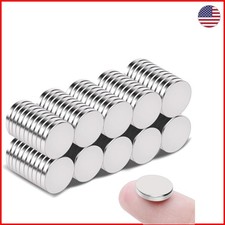 Versatile 100Pcs Nickel Small Magnets - Perfect for DIY and Organization