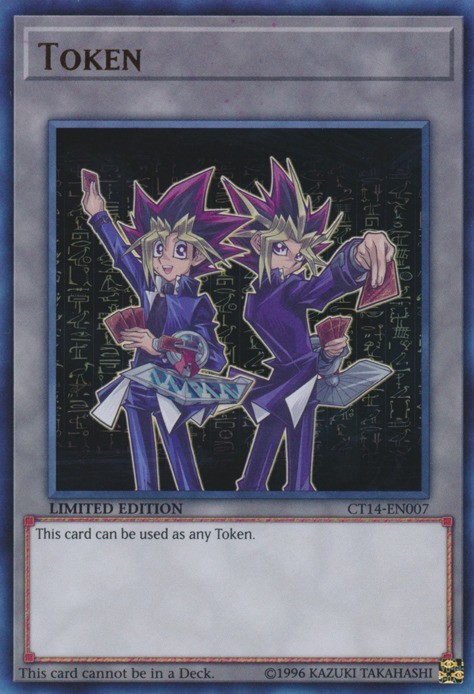1x Token CT14-EN007 Ultra Rare Limited Edition Near Mint English TCG Card