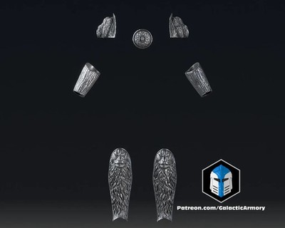 Tigris of Gaul Armour - Galactic Armory - DIY