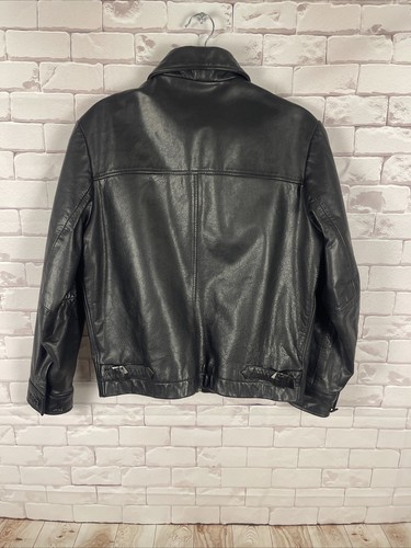 Banana Republic Vintage Leather Jacket Men’s Size XS —Excellent - Picture 5 of 7