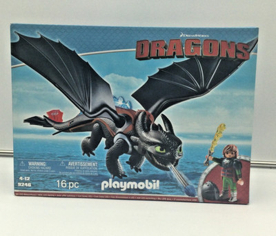 9246 Playmobil Dragons Toothless 16 pc  Ages 4-12