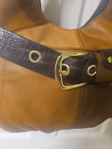 Borsa a mano vintage anni 80, 90 Etienne Aigner grande in pelle colorblock hobo - Foto 3 di 13
