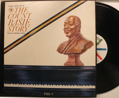 Count Basie 2 - Disc Lp The Count Basie Story On Roulette - Vg++/ Vg++