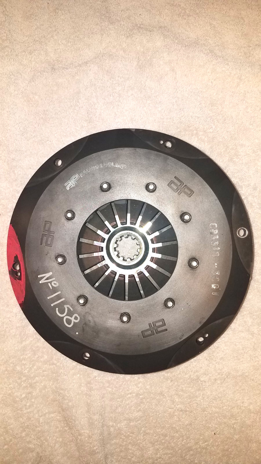 Ferrari F40 Genuine Never Used AP Racing Clutch Assembly P/N CP3318-3CRV, 136807