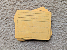 LOT of 75 Vintage IBM 3700 Punch Cards