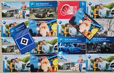 46 x ARAL Super Card - Gutschein Tank Karte ohne Guthaben Verschiedene HSV Auto