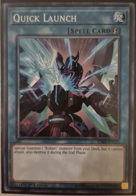 YuGiOh Quick Launch 1st Edition SDRR-EN025