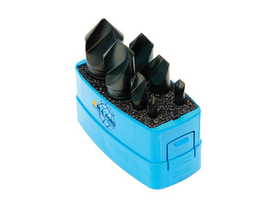MA Ford 64100072, UniFlute Countersink Set 82-Deg., 7 PC. 3/16, 1/4, 3/8, 1/2, 5