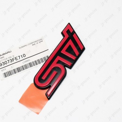 OEM Genuine SUBARU Impreza WRX STi 93073FE710 Rear Trunk Emblem