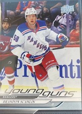 2024-25 Upper Deck Young Guns #454 Brandon Scanlin