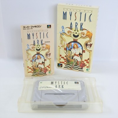 MYSTIC ARK Super Famicom Nintendo d165 sf