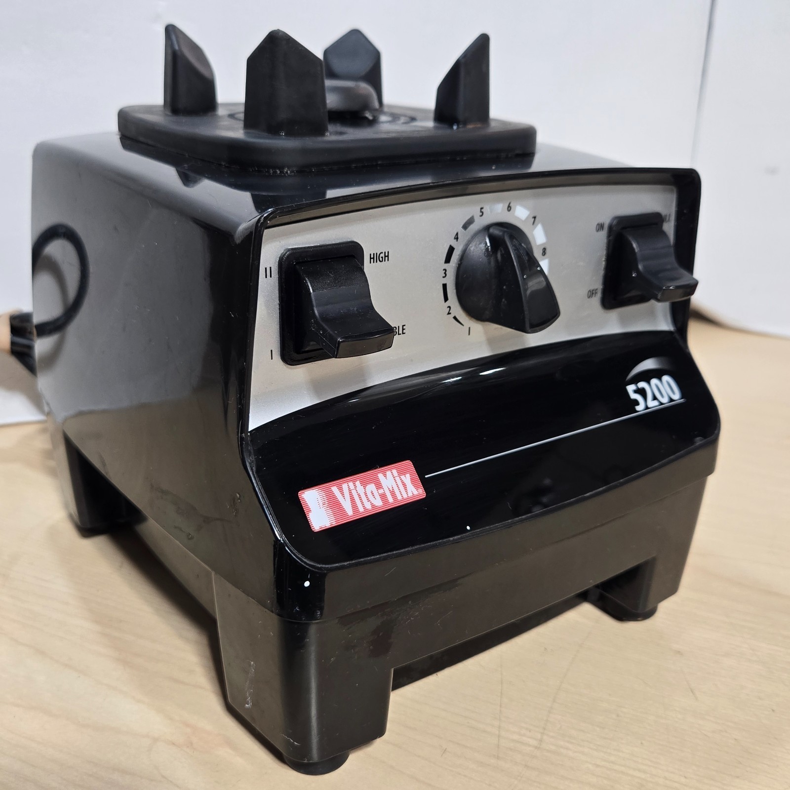 Vitamix 5200 Blender Base Motor VM0103 Black FOR REPAIR/PART