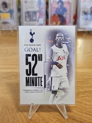 2025 Futera Tottenham Hotspur Pape Matar Sarr /12 Club Goal Spurs
