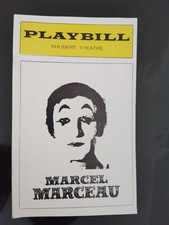Marcel Marceau Playbill - 1975 - Shubert Theatre, Boston