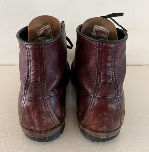 Red Wing Beckman Boots Heritage 9011 Size 9.5D MADE IN USA Shoes Black Cherry - Picture 6 of 12
