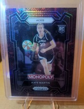 2024 Panini Prizm Monopoly WNBA Kate Martin RC #40 Red & Black Prizm