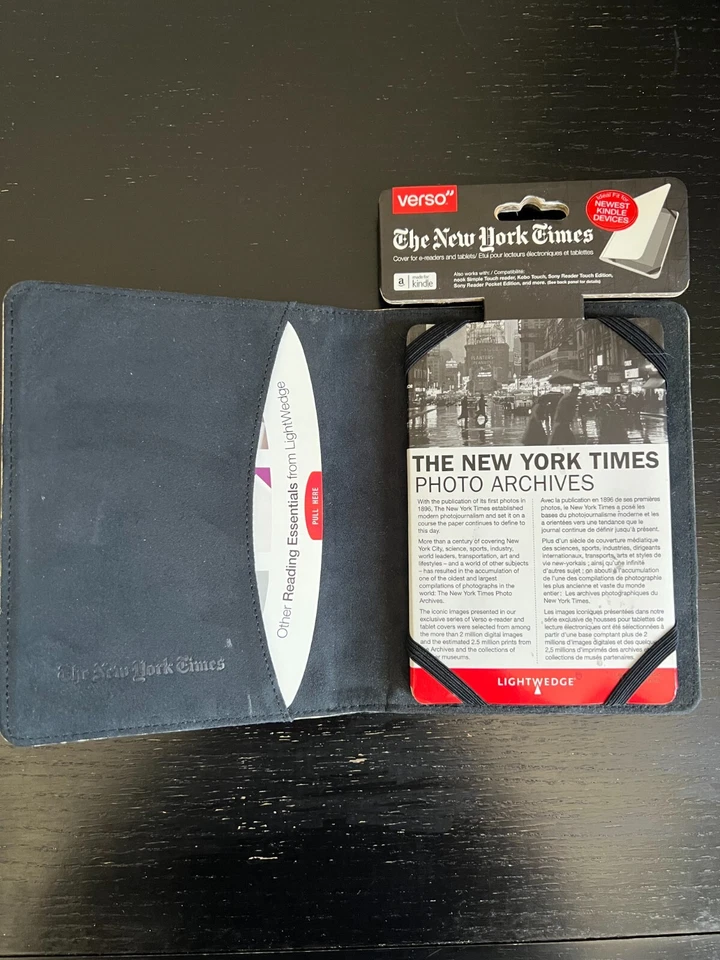 Verso The New York Times Cover For Tablets Amazon Kindle & E-Readers Lightwedge - Image 3 of 4