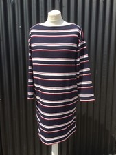 Ladies UNIQLO Dress/Tunic size M Navy Mix Colour