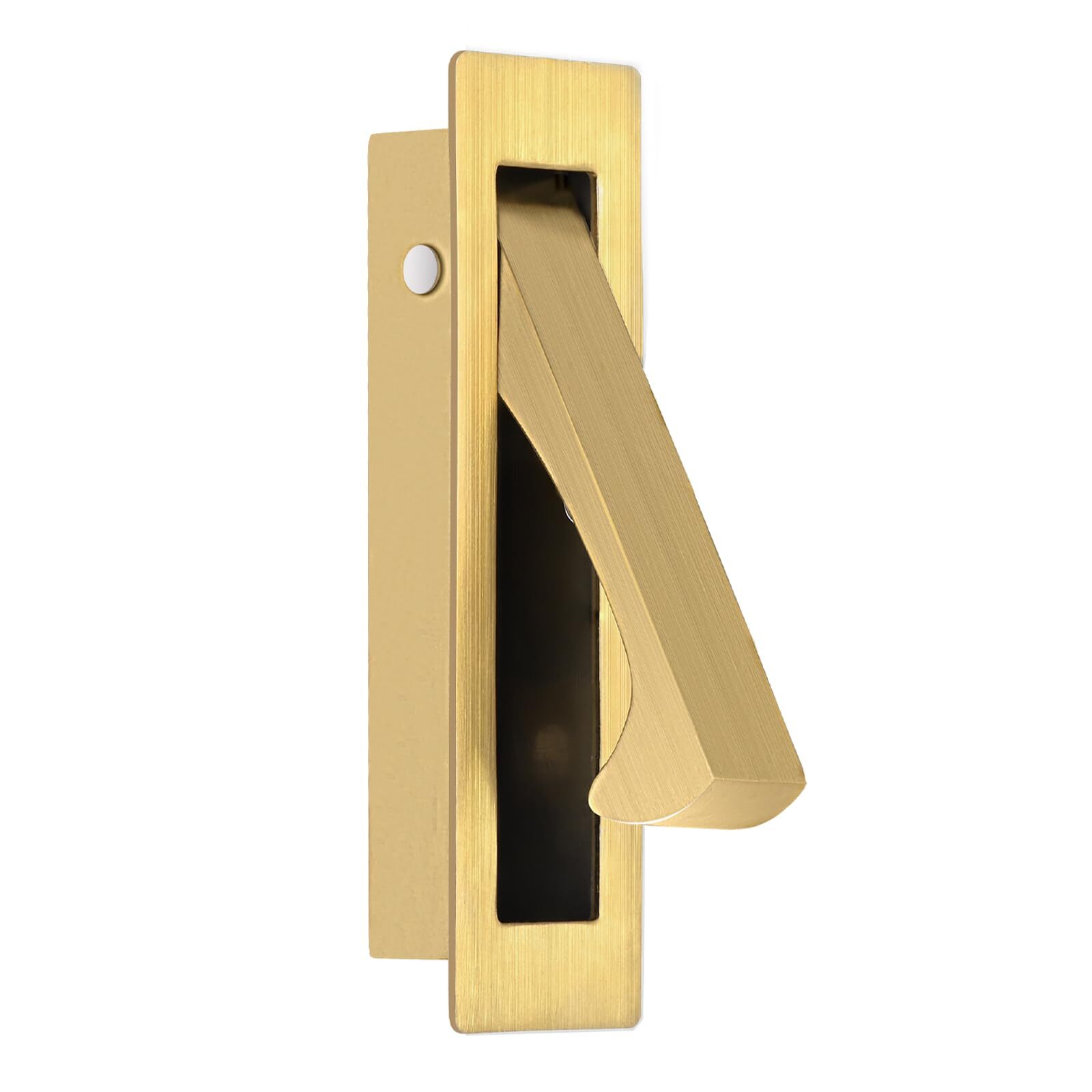 Stainless Steel Flush Recessed Pocket Door Pull Handle 1 Pack