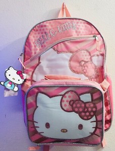 hello kitty pink backpack
