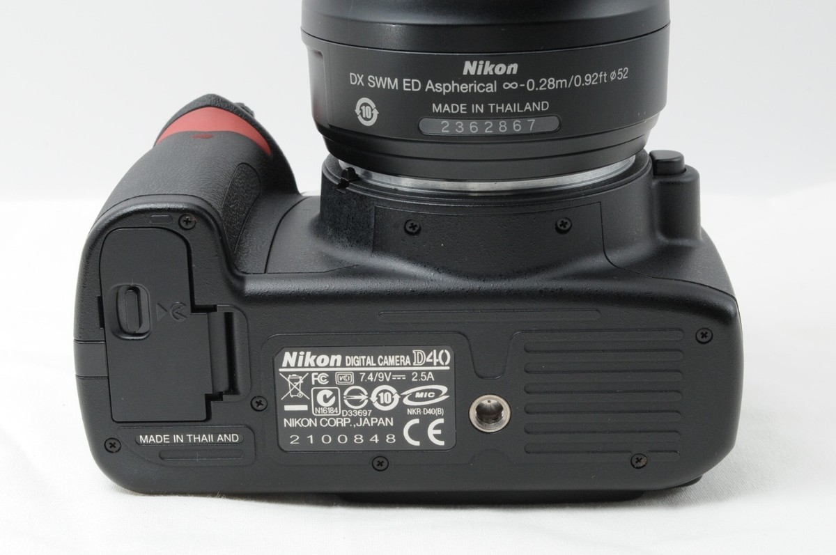 デジタルカメラ nikon d40 Amazon | Nikon デジタル一眼レフカメラ D40 レンズキット