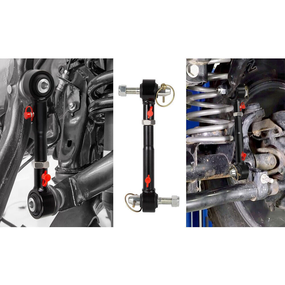 For 1998-2006 Jeep Wrangler TJ 2.5-6" Front Sway Bar Link Quicker Disconnects 