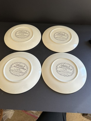 70’s Boho Salad Plates Set 4 Mikasa International Nature’s Gallery Rolling Hills - Picture 7 of 19
