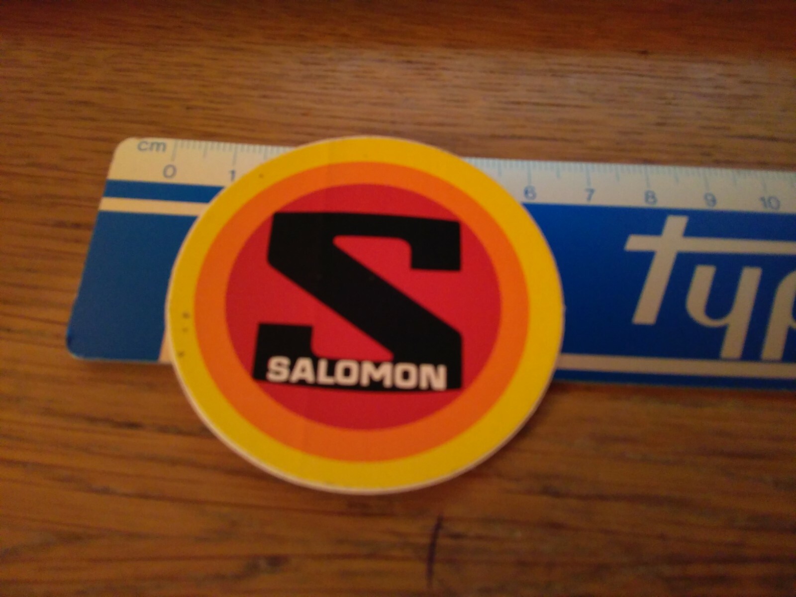 ADESIVO VINTAGE STICKER kleber SKI SCI SKIS SALOMON