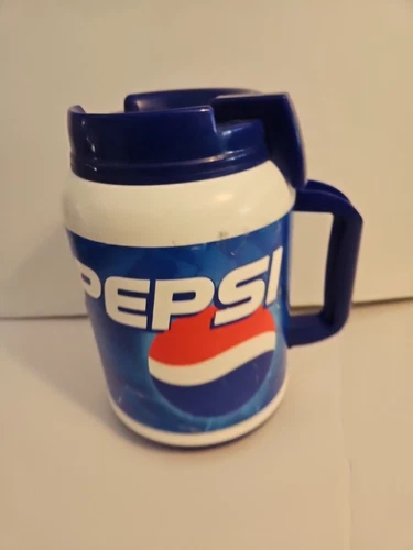 Vintage Pepsi 64oz Whirley JUMBO Travel Mug Cup