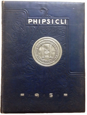 1951 ELON COLLEGE YEARBOOK, THE PHI PSI CLI, ELON COLLEGE, NC