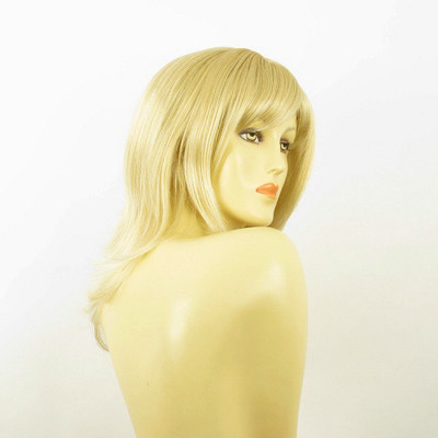 Perruque Synthétique Blonde Or Très Claire - Mi-longue - Modèle VICTOIRE 24BT613 - Neuf