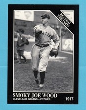 1991 The Sporting News - #891 Smoky Joe Wood -- Indians -- Box 125