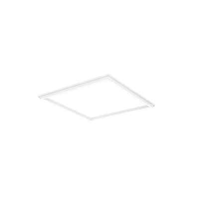 Lithonia Lighting Contractor Select LFRM 23.78 in. x 23.78 in. White LED Troffer