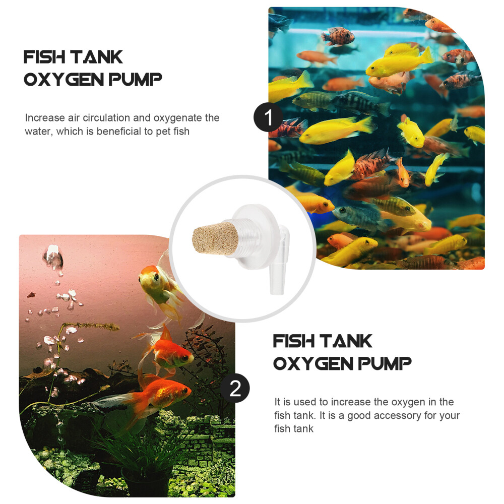 30 Pcs Oxygen Pump Aquarium Air Accessories Diffuser Fittings Acrylic
