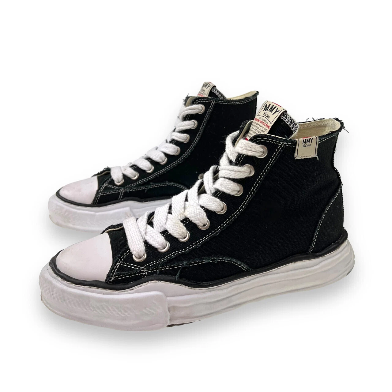 Maison Mihara Yasuhiro Peterson alto nero bianco