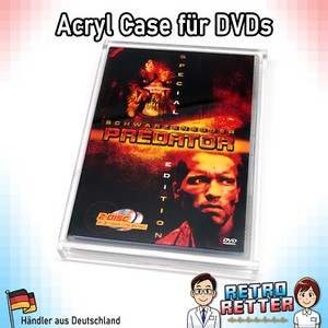 Acryl Case für DVD Film - Schutz Hülle Movie Protector UV Schutz Box EU