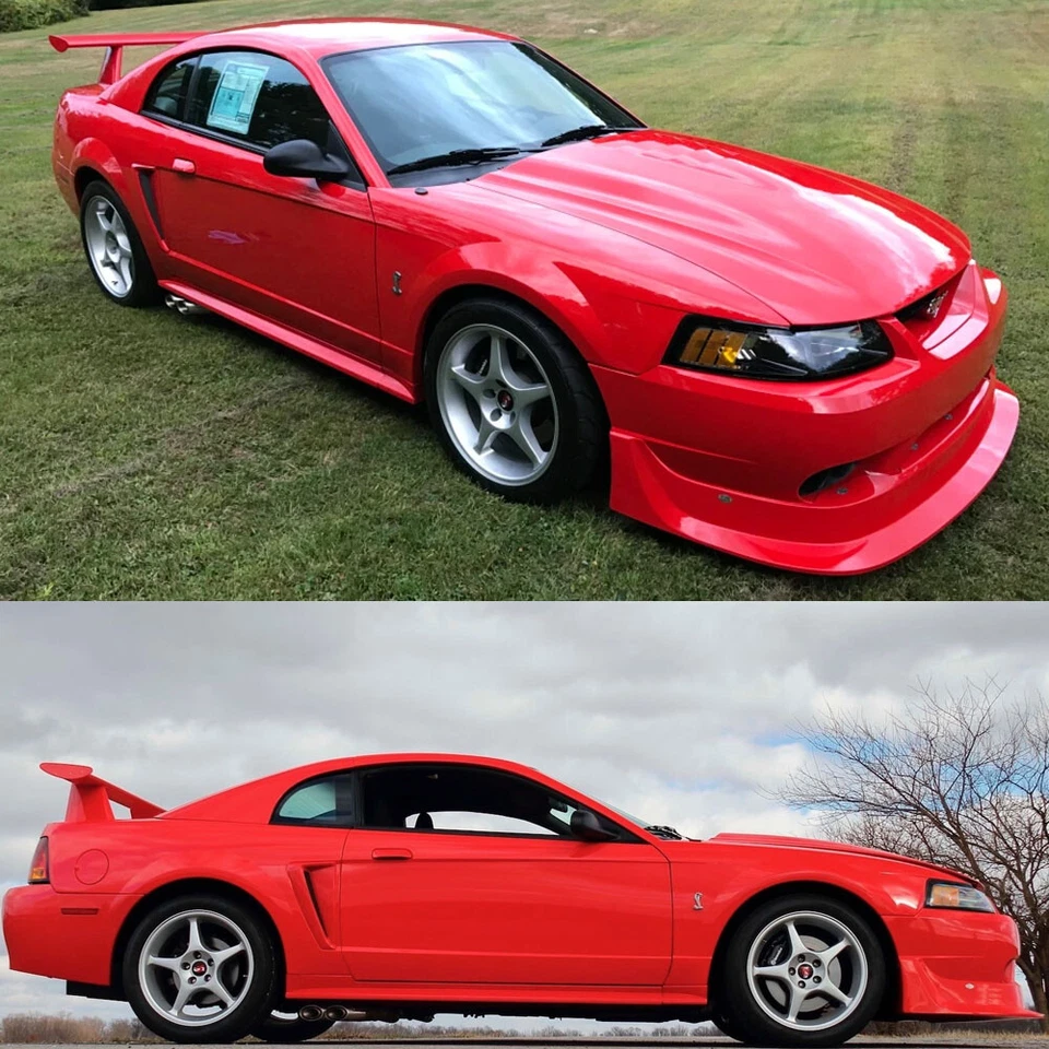 Placa de cubierta de antena de radio negra texturizada OEM para Ford Mustang Cobra R 94-2004   Foto 2 de 2