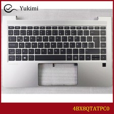 4BX8QTATPC0 FOR HP Probook 440 G8 Silver C Shell Upper Palmrest Backlit Keyboard