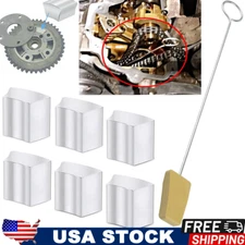 6pcs Cam Phaser Lock Out Kit & Timing Chain Locking Wedge Tool For Ford 4.6/5.4L