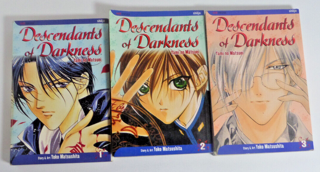 Descendants of Darkness: Yami no Matsuei, Vol. 1-2-3 | eBay