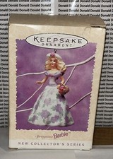 BARBIE: KEEPSAKE ORNAMENT  Springtime Barbie  NEW COLLECTOR SERIES
