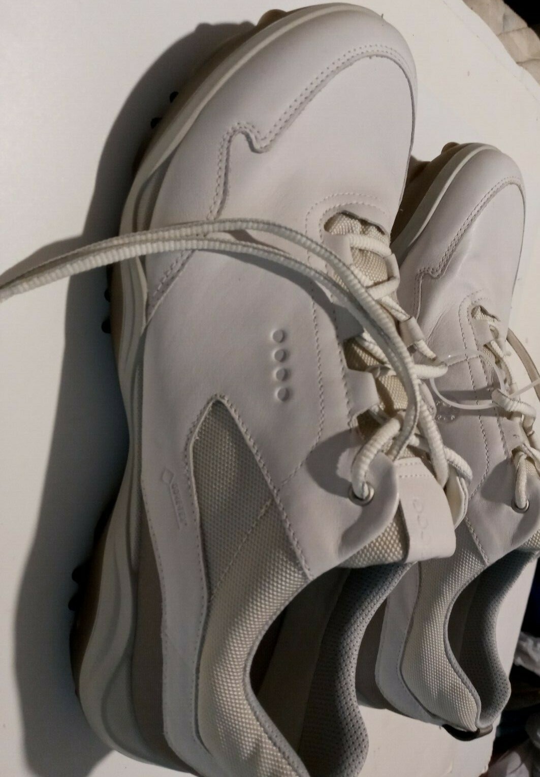 ecco yak leather golf shoes