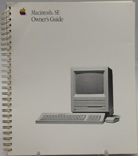 manuale macintosh SE apple owner's guide 1989