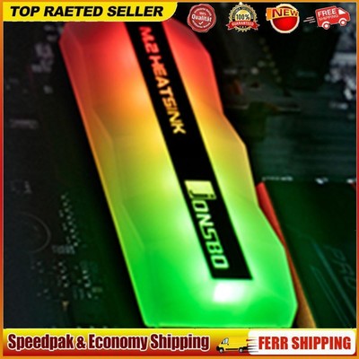 Jonsbo M.2-2 M.2 Solid State Drive Cooler ARGB Lighting Desktop PC SSD Heatsink