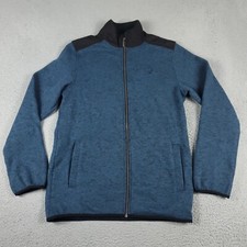 Nautica Jacket Boys Size XL Blue Full Zip Up Track Sweater Kids