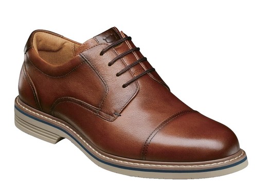 Florsheim Atlantic Men’s Size 9 US Loafers Leather Brown Casual 13316-215 FLORSHEIM MENS CASUAL SHOE 8 1/2 W ATLANTIC MOC TOE VEVETIAN  main image 2