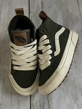 Kids VANS Sk8-Hi MTE-1 Olive Green Sz 11