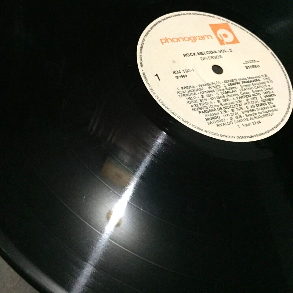 Jorge Ben Samba Rock Sexy Cover LP – Various Artists Hyldon, Negro Lindo, Erasmo - Image 2 of 4