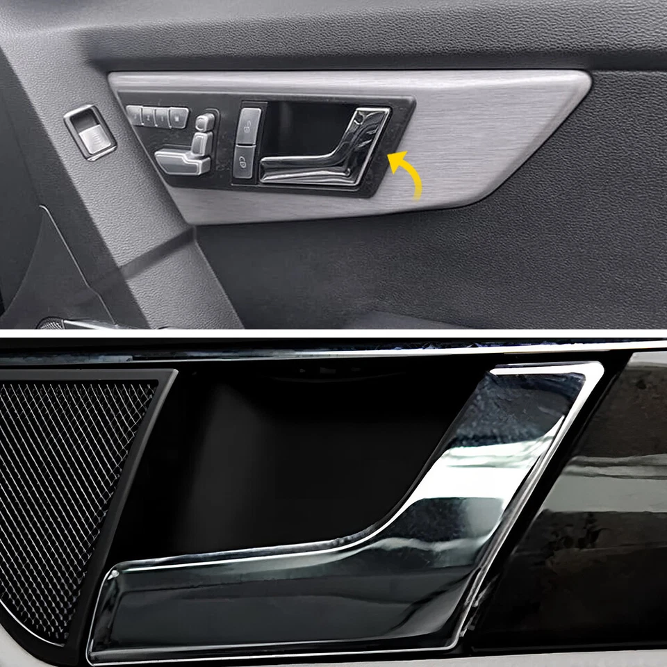 Kit de reparación de manija de puerta interior lado derecho para Mercedes Benz C250 C300 C350 GLK E Foto 3 de 4